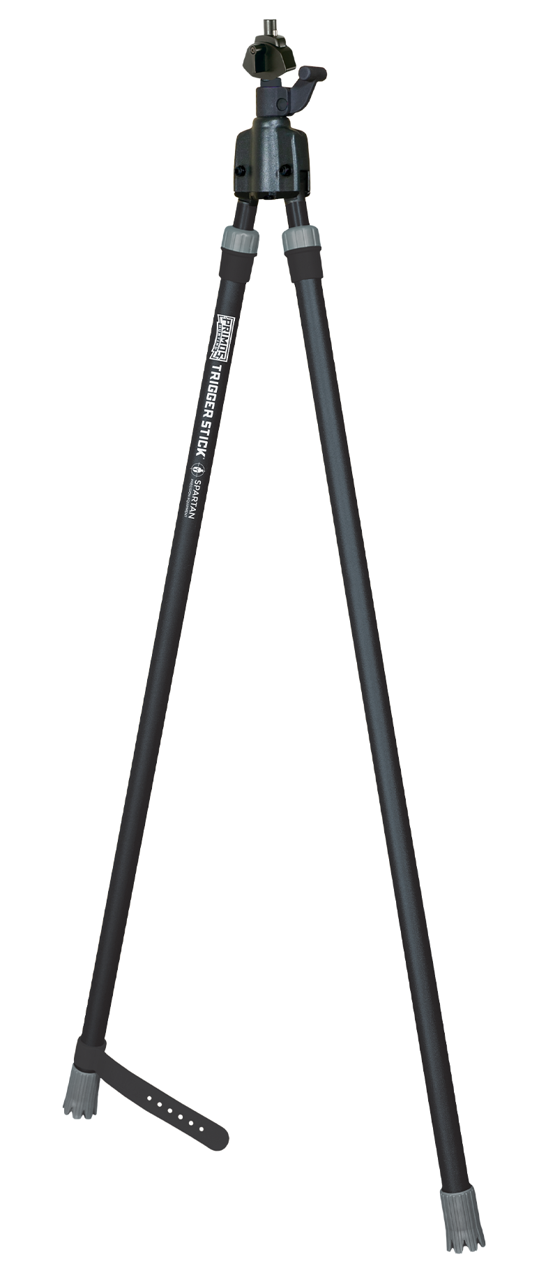 Primos 65830 Trigger Stick  Tall 33"-65", Black, Spartan Precision Magnetic Attachment System