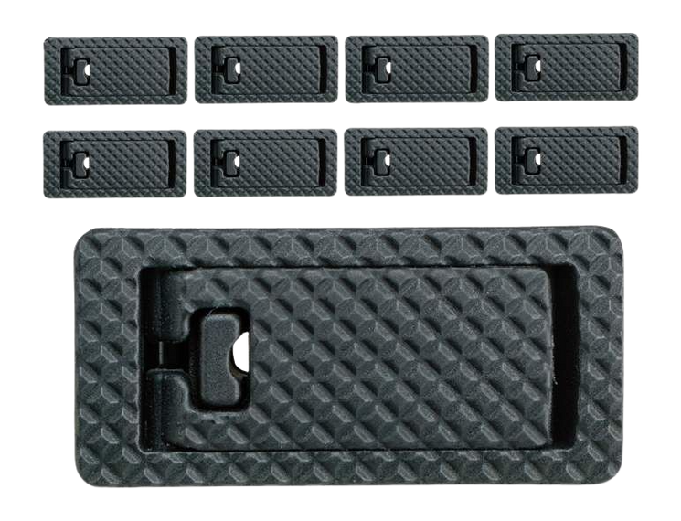 FAB FX-MALC1B     LOCKING RAIL COVER SLIM 9PACK