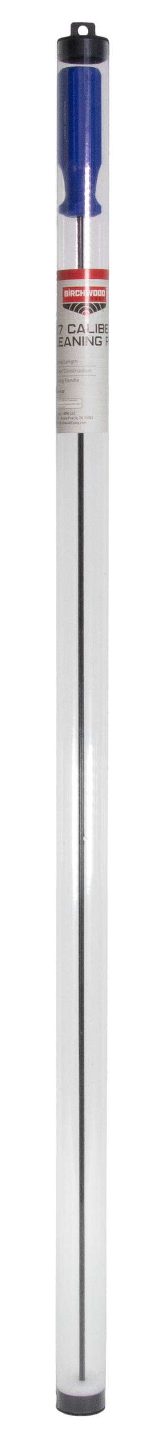 Birchwood Casey 41403 Cleaning Rod Steel 17 Cal Rifle Firearm 33" Long Includes Reusable Storage Tube