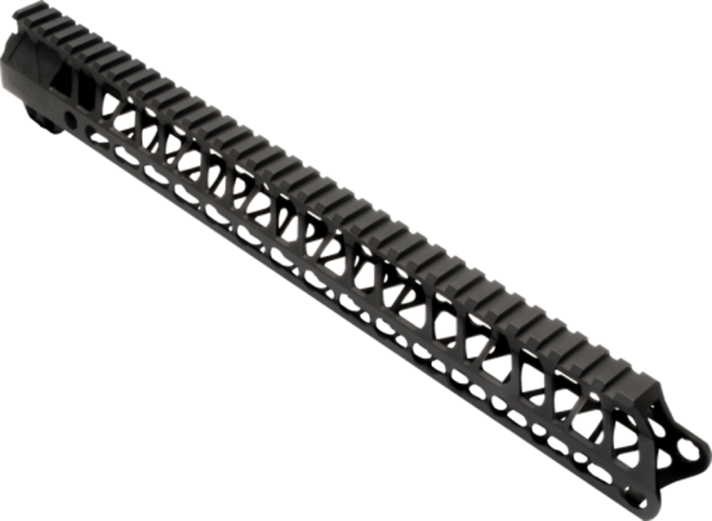 TIMBER CREEK OUTDOOR INC ME15HGBL Enforcer Handguard AR-15 Black Hardcoat Anodized Aluminum 15" Picatinny/M-LOK