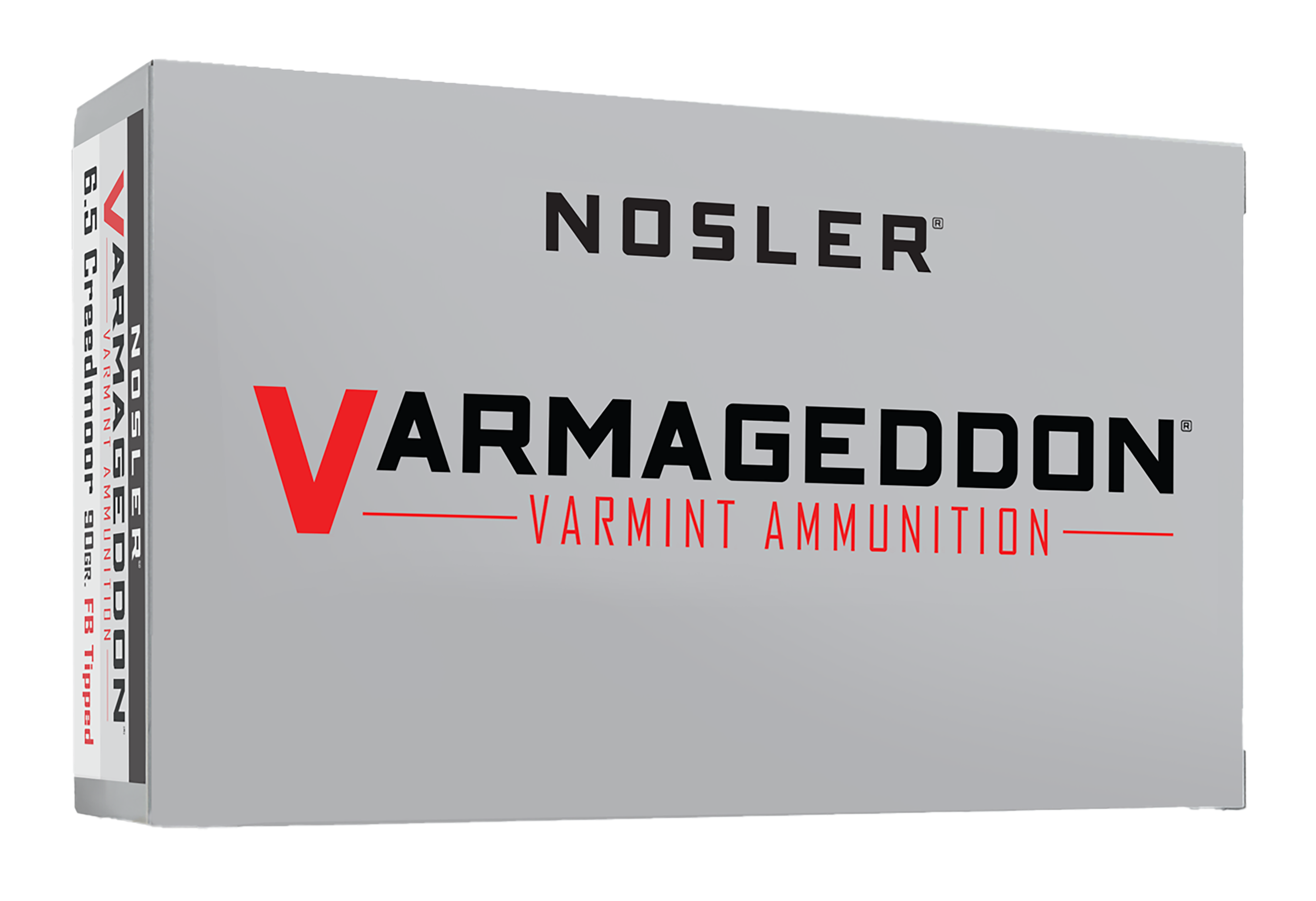 Nosler 65175 Varmageddon  6.5Creedmoor 90gr Flat Base Tipped 20 Per Box/10 Case