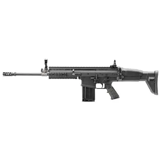 dFN SCAR 17S 308 16" RFL BLK NRCH 1-20RD MAG