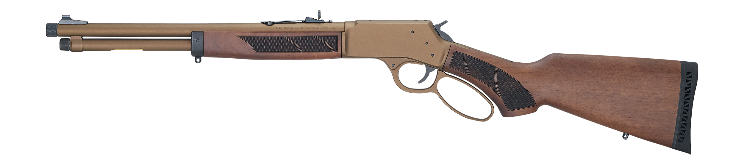 Henry H12 Explorer Carbine, .44 MAG-.44 SPL, 16.50" Threaded Barrel, 7 R...-img-0