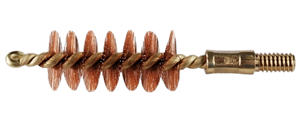 Pro-Shot 50P Bore Brush  .50 Cal Pistol #8-32 Thread Bronze Bristles Brass Core