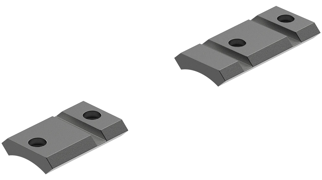 Leupold 180295 QRW Cross-Slot Base Set Matte Black Savage 10/110