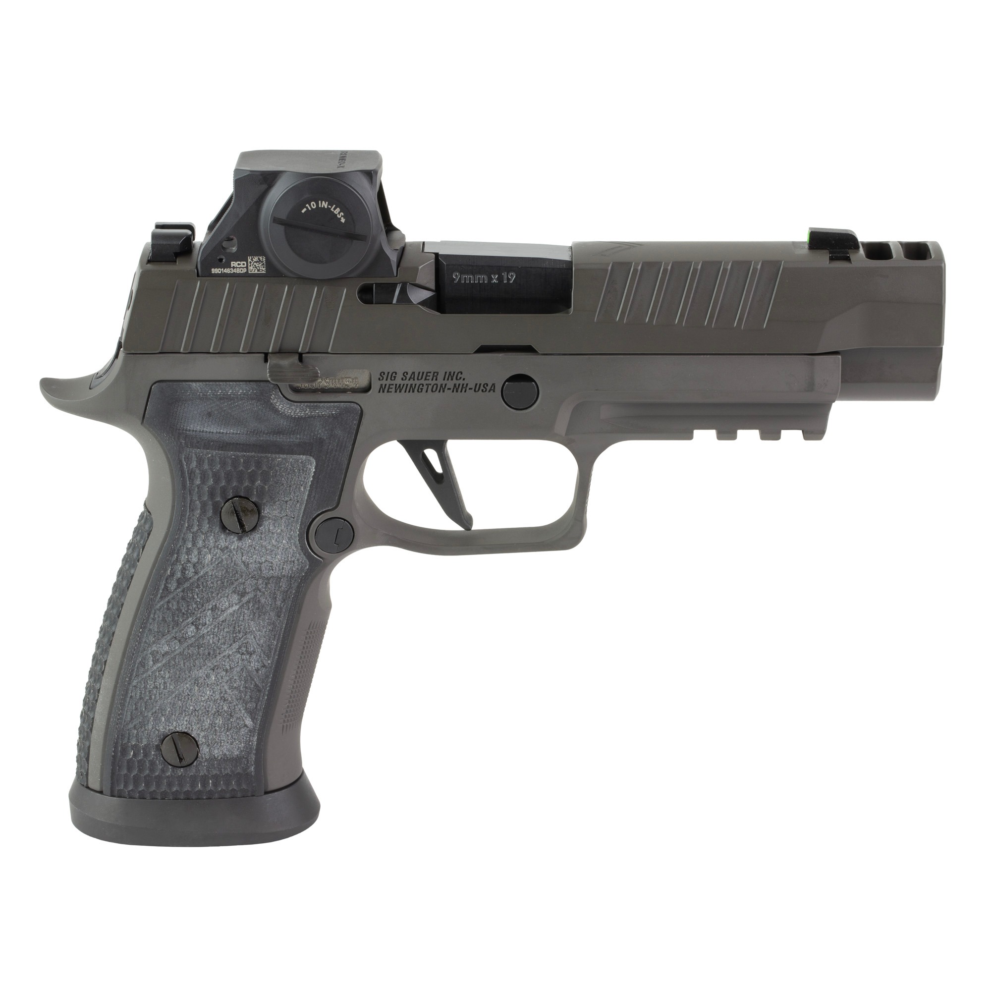 SIG P320AXG 9MM 3.9" 10RD LEG RXSL