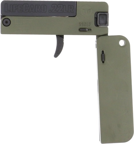 TRAILBLAZER LIFECARD 22LR SINGLE SHOT OD GREEN
