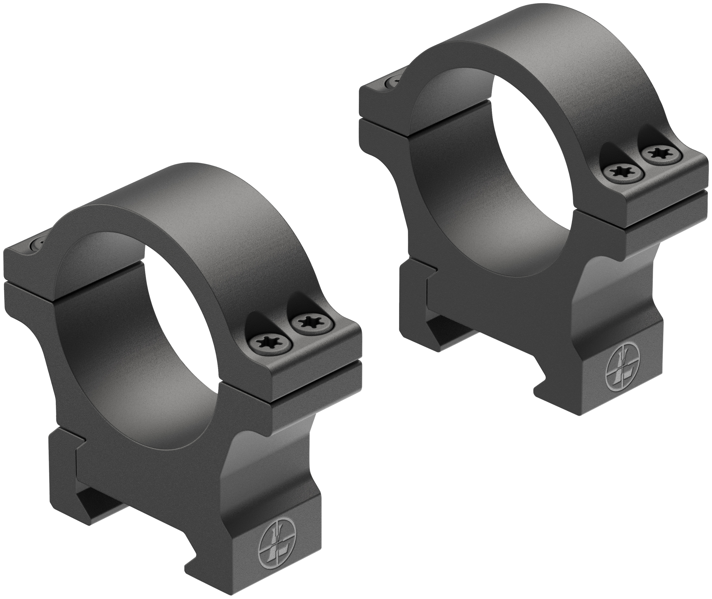 Leupold 180947 Open Range Cross-Slot Matte Black 30mm Medium