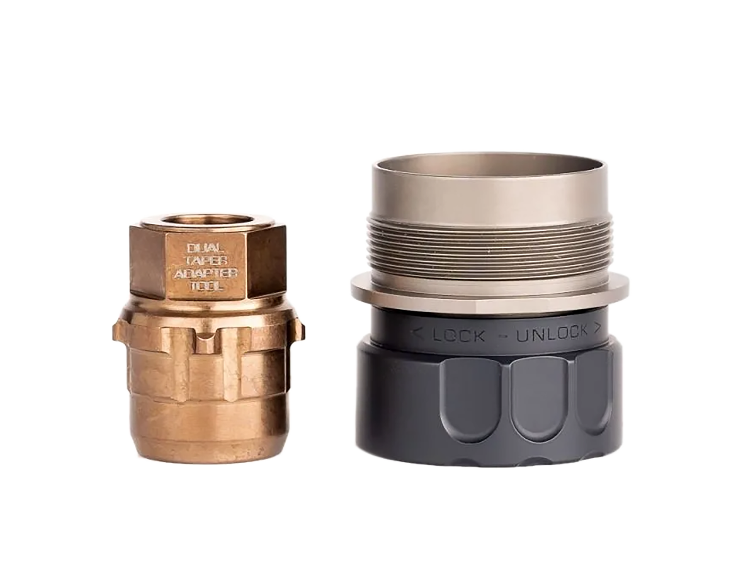 Rugged Suppressors RUM002 R.U.M  1-3/8"-24 tpi Titanium