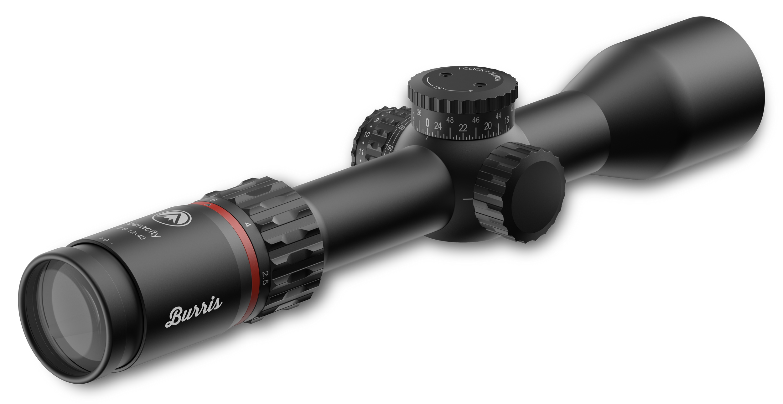Burris 200671 Veracity  Matte Black 2.5-12x 50mm