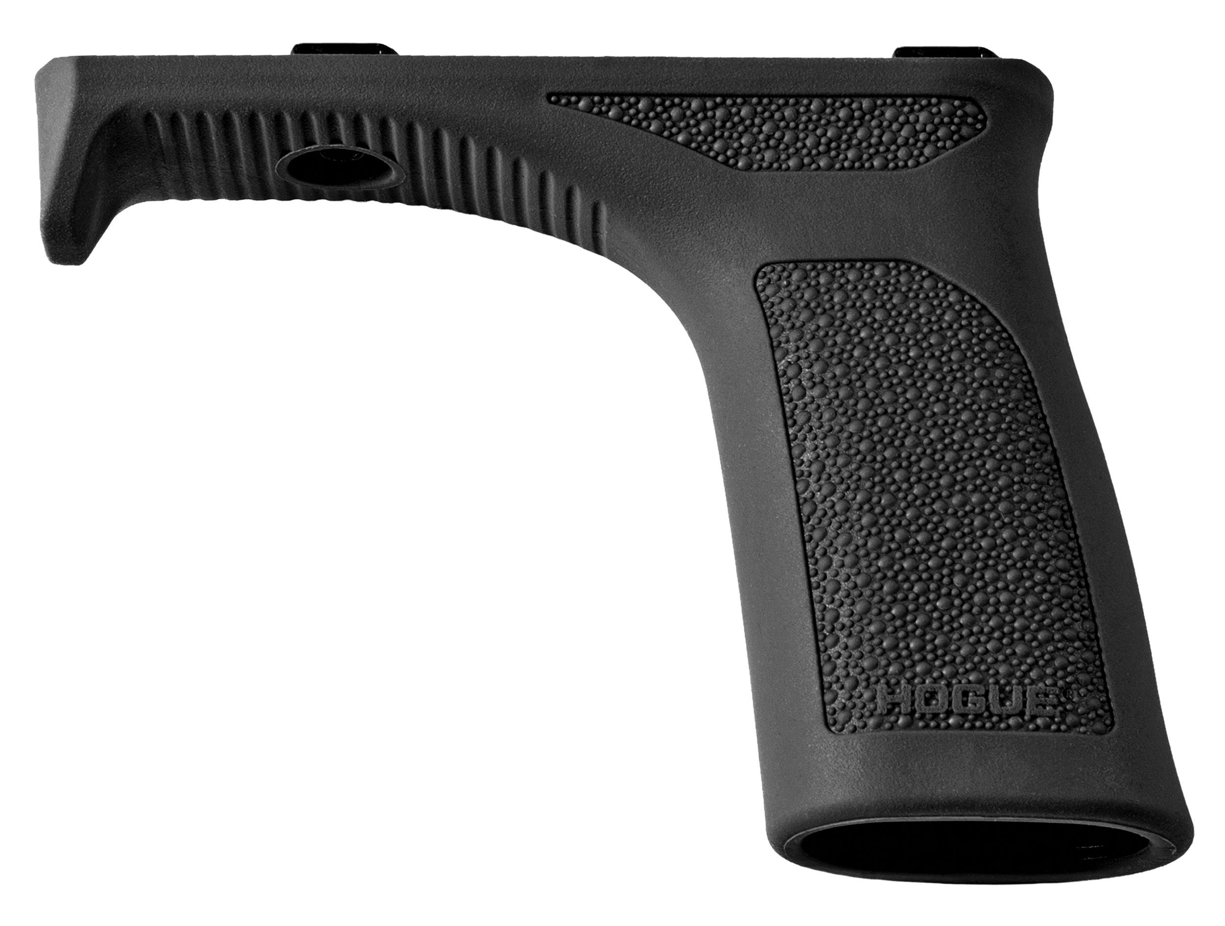 Hogue 13130 Hybrid Forend Grip Black Overmolded Rubber
