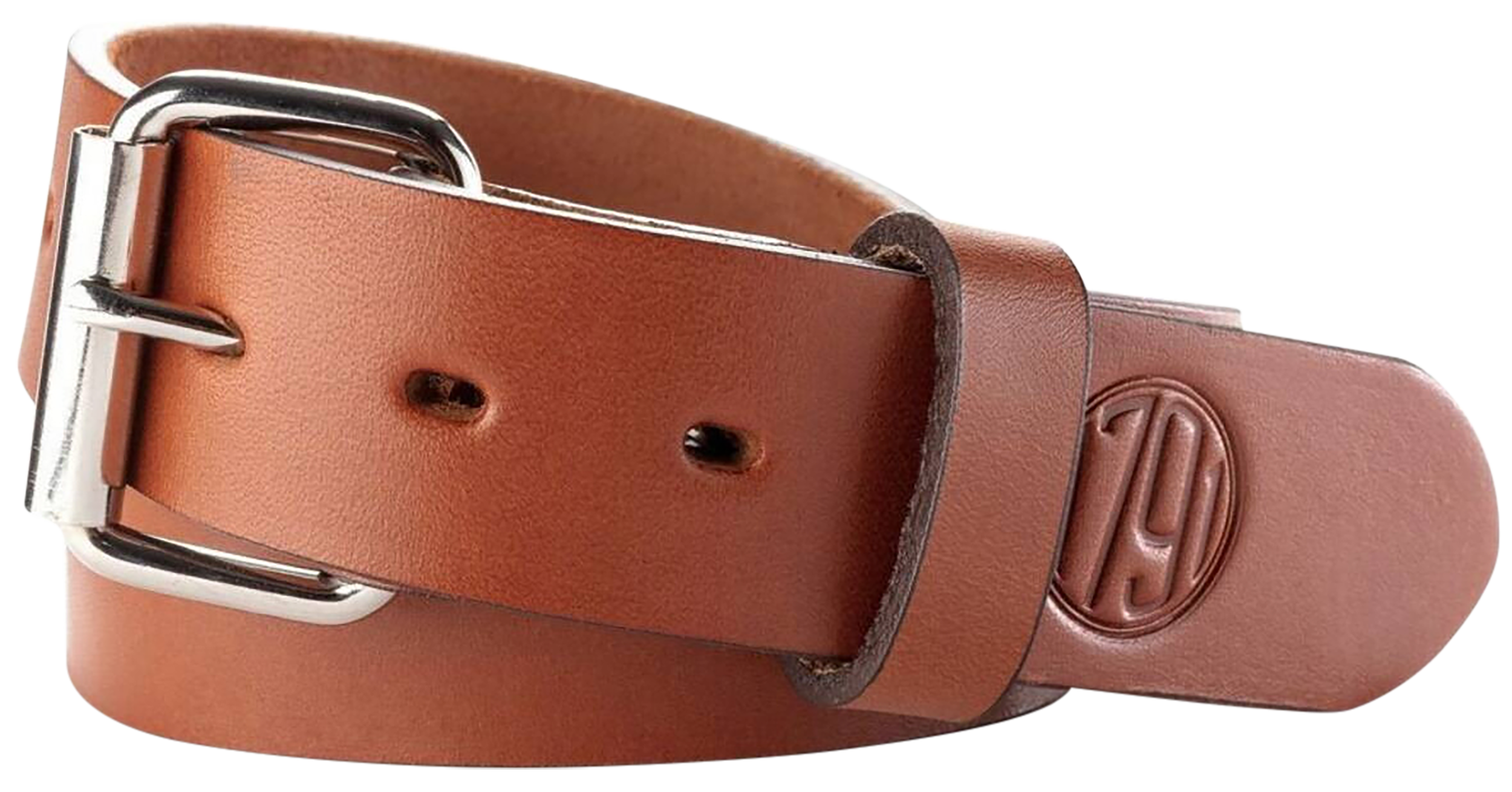 1791 Gunleather BLT013438CBRA 01  Gun Belt Classic Brown Leather 34/38 1.50" Wide Buckle Closure
