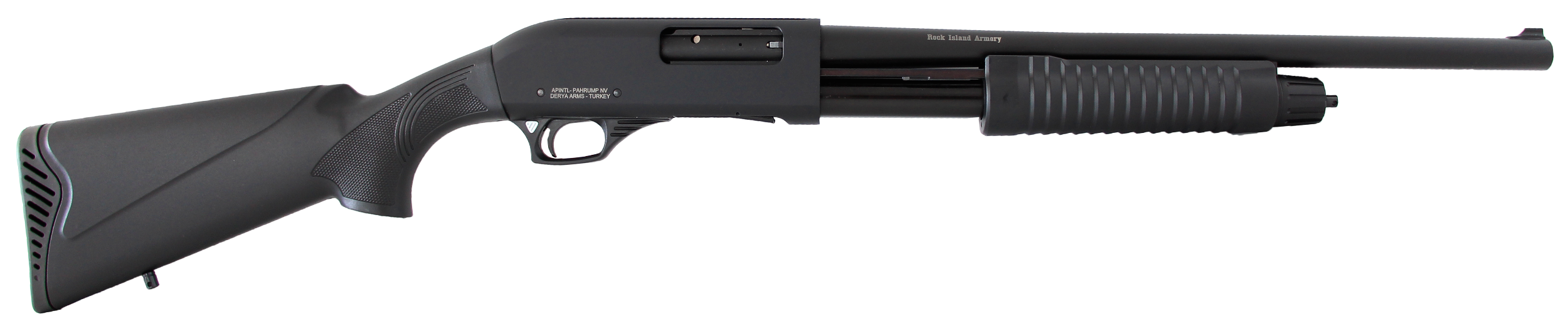 Rock Island CR103 Meriva  12 Gauge with 18.50" Barrel, 3" Chamber, 5+1 Capacity, Black Parkerized Metal Finish & Black Synthetic Stock Right Hand (Full Size)