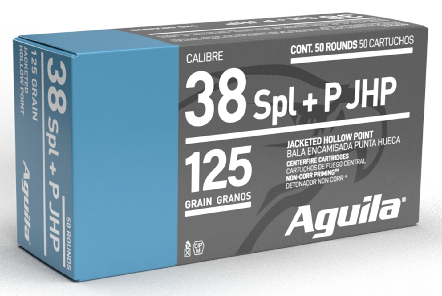 AGUILA 1E382527      38SP     125JHP         50/10