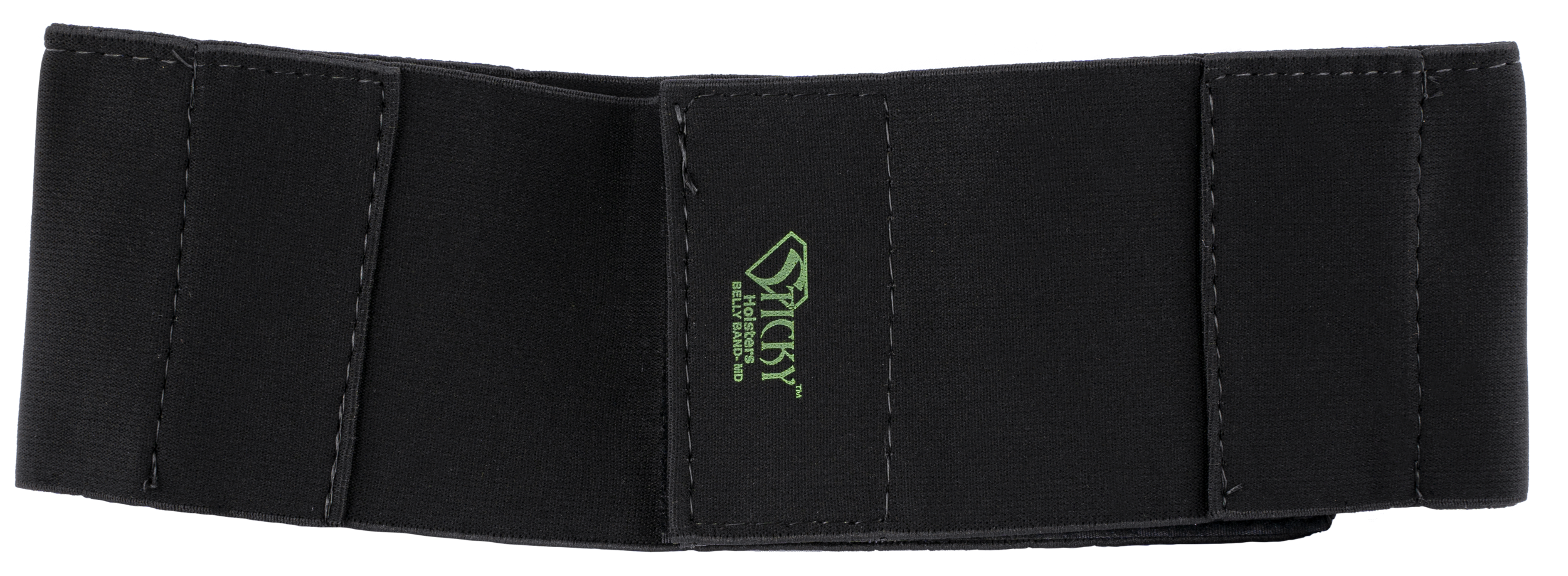 Sticky Holsters BBMD Belly Band Black Medium Elastic 32"-42"