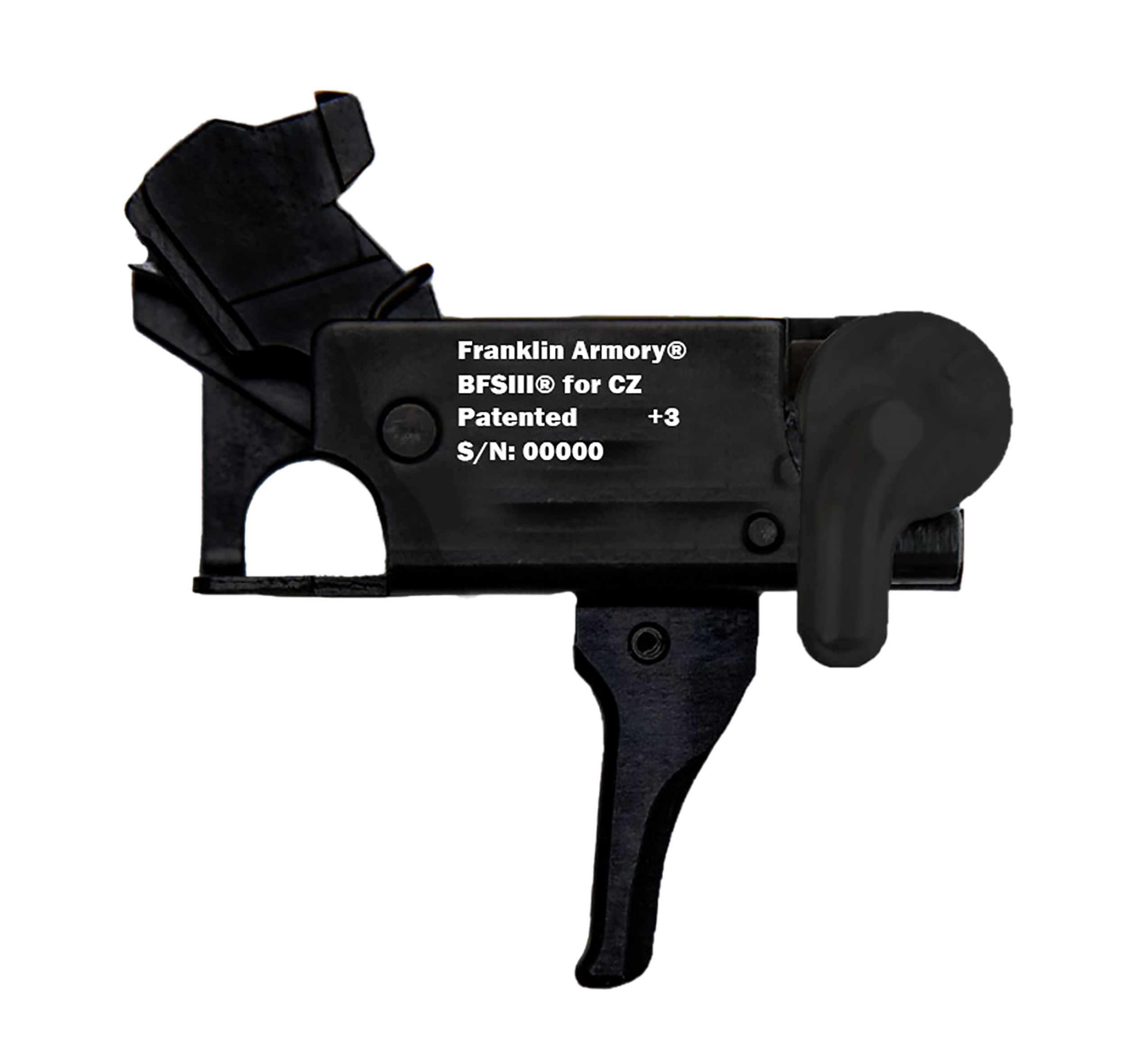 Franklin Armory 0650026BLK   Black Fits CZ Scorpion Style