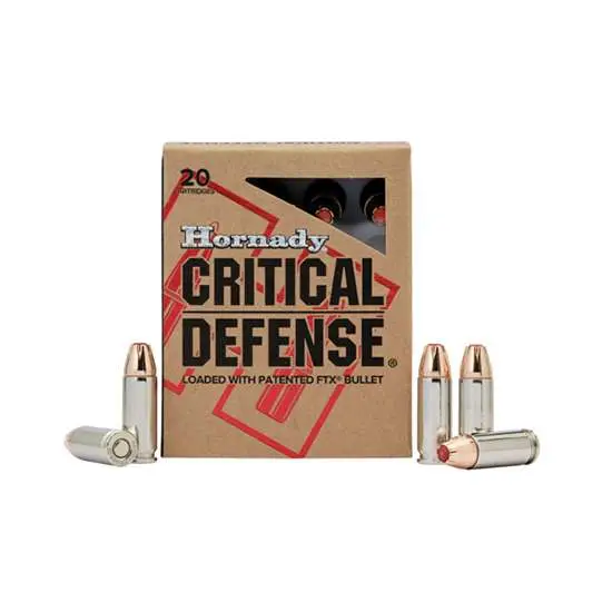 dHORNADY 30 SUPER CARRY 100G FTX CRIT DEF JHP 20RD/200RD