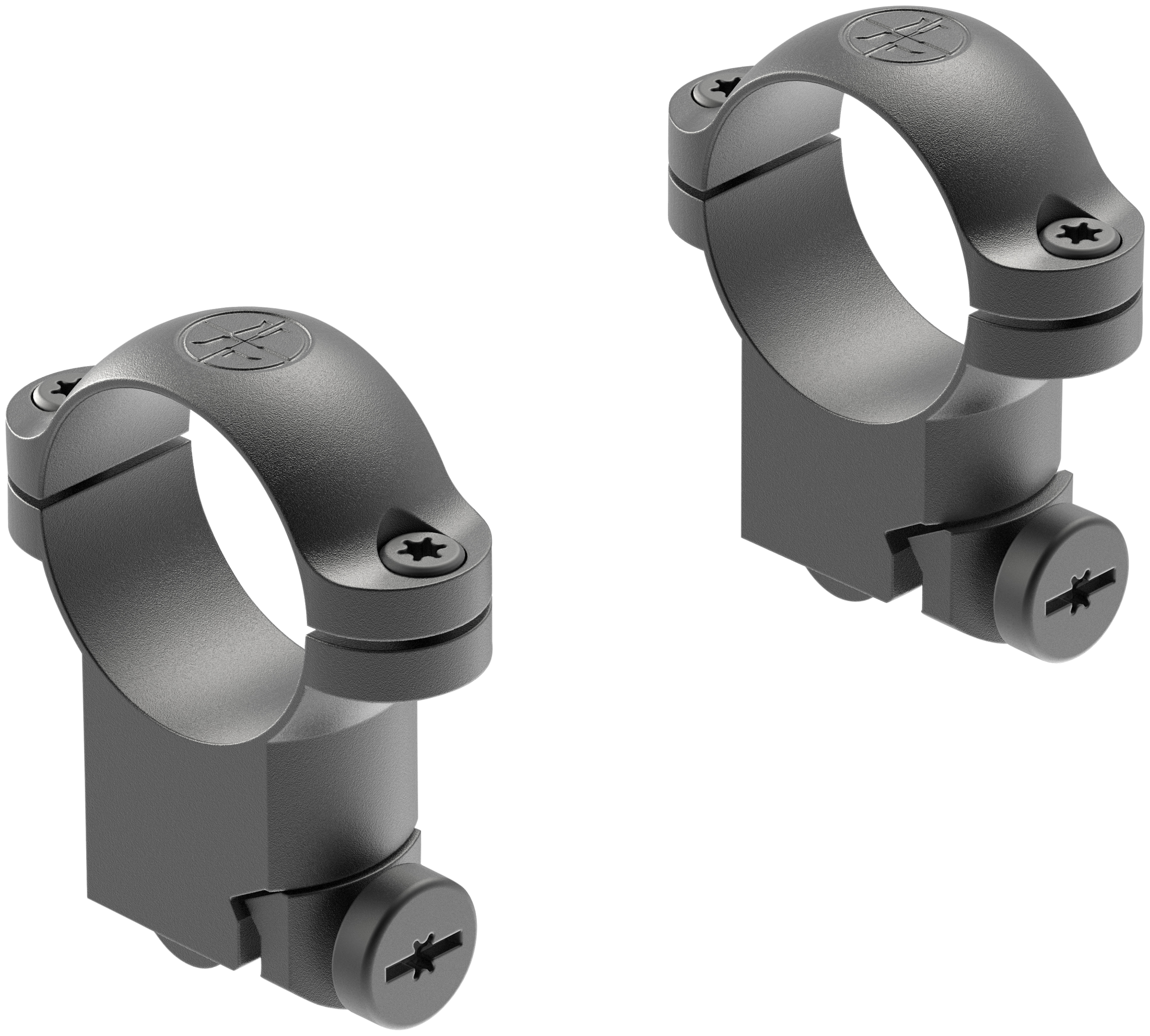 Leupold 49952 Ringmounts  Matte Black Ruger M77  1" High