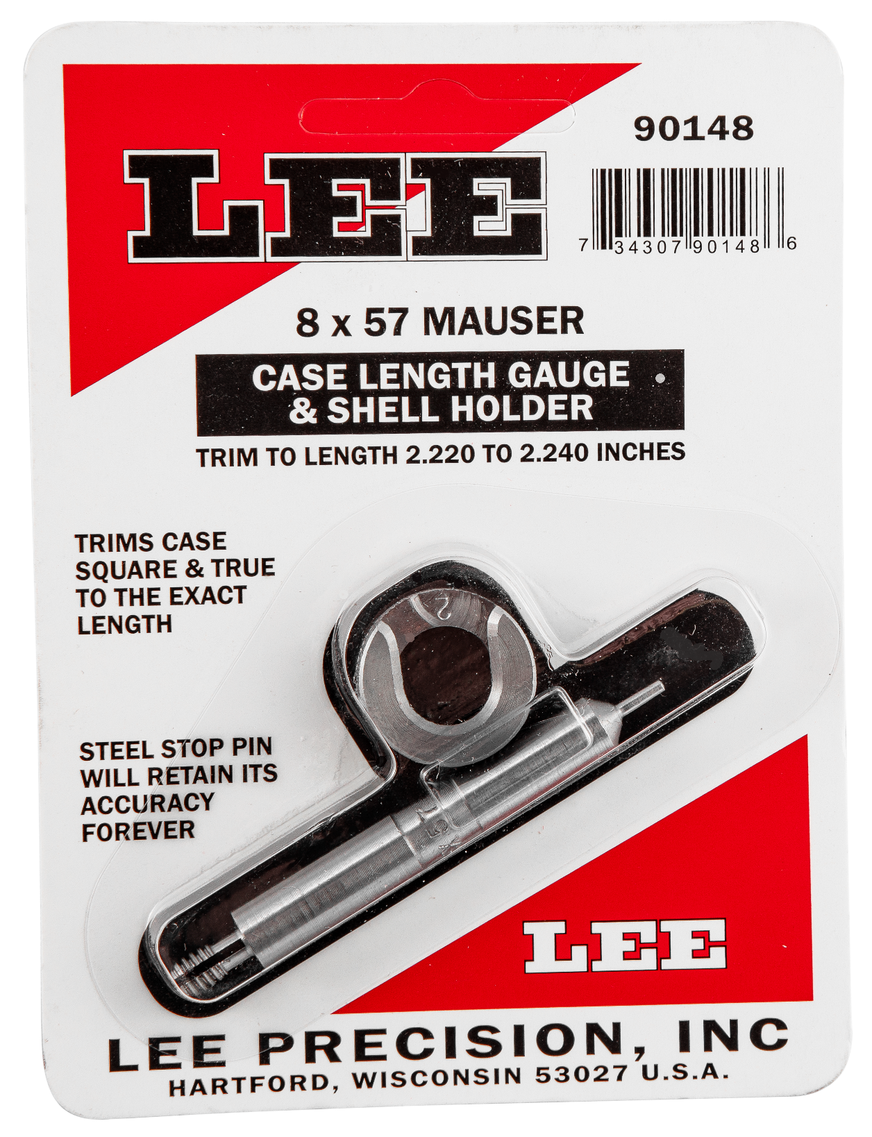 Lee Precision 90148 Case Length Gauge  8x57 Mauser