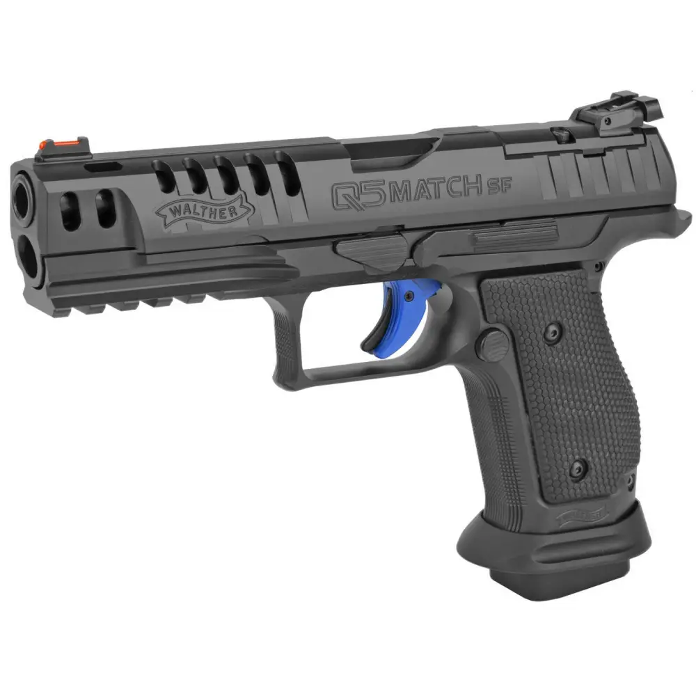 WALTHER PPQ Q5 MTCH SF 9MM PSTL BLK 17RD