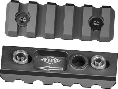 YHM RAIL SECTION KEYMOD TO PICATINNY 5-SLOT