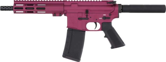 GLFA AR15 PISTOL 223 WYLDE 7.5" NITRIDE BARREL BLK CHERRY
