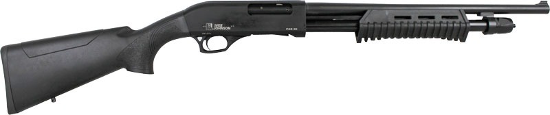 IVER JOHNSON PUMP 20GA 3" 18" CYLINDER BLUED SYNTHETIC