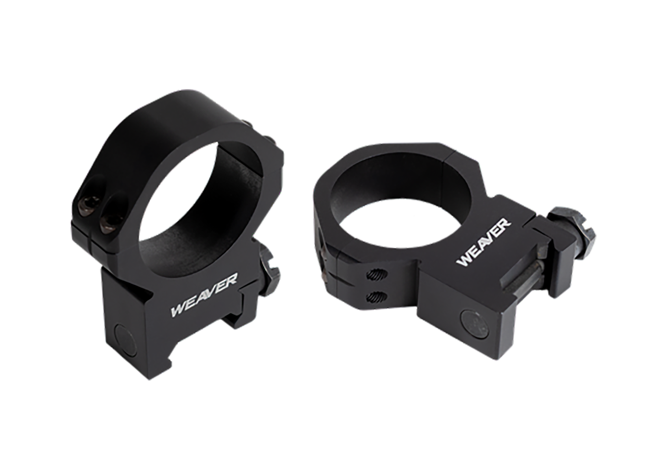 Weaver Mounts 99523 Precision Tactical  Black Aluminum 30mm Tube Extra High