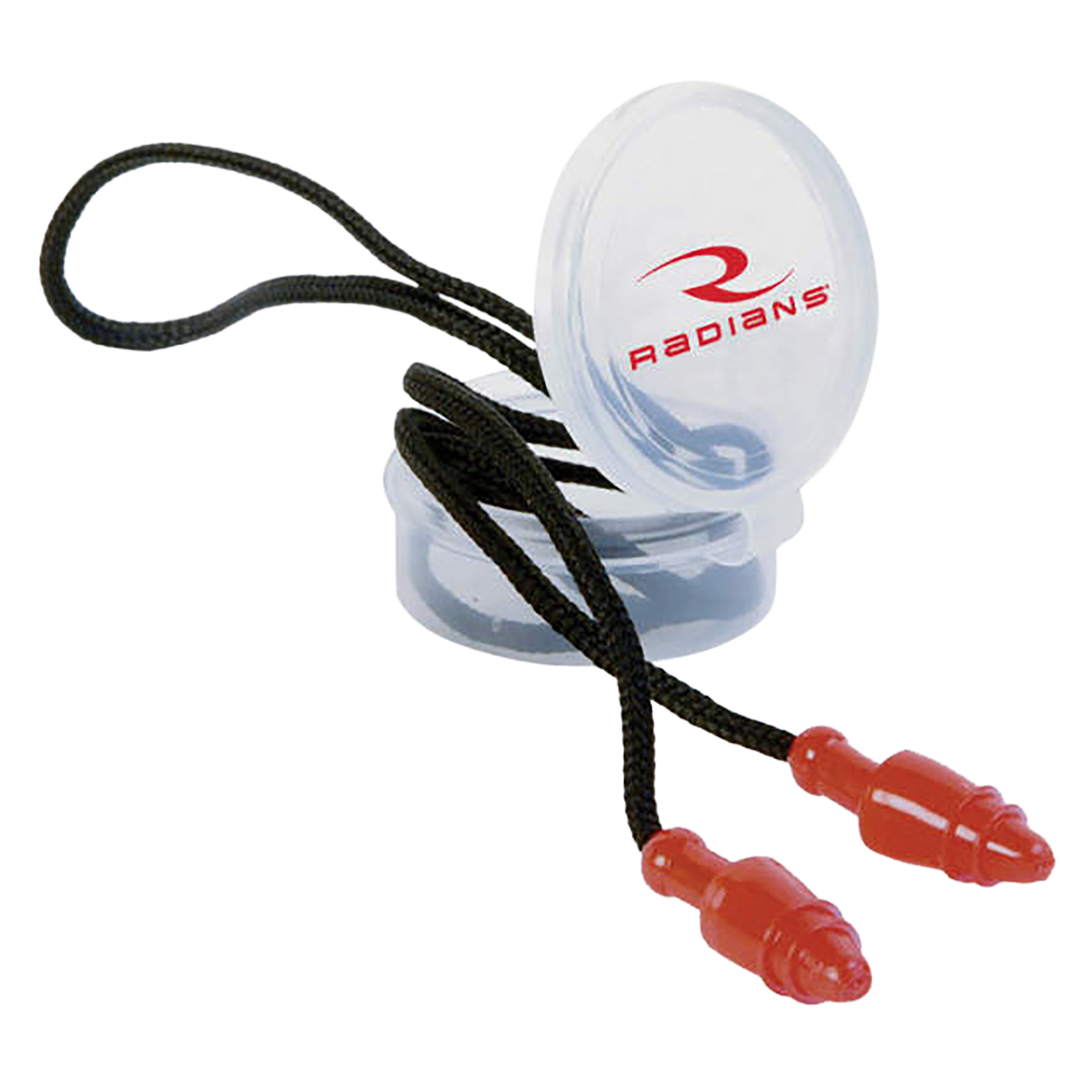 Radians JP3150HC SnugPlugs 28 dB Behind The Neck Red/Black Adult 1 Pair