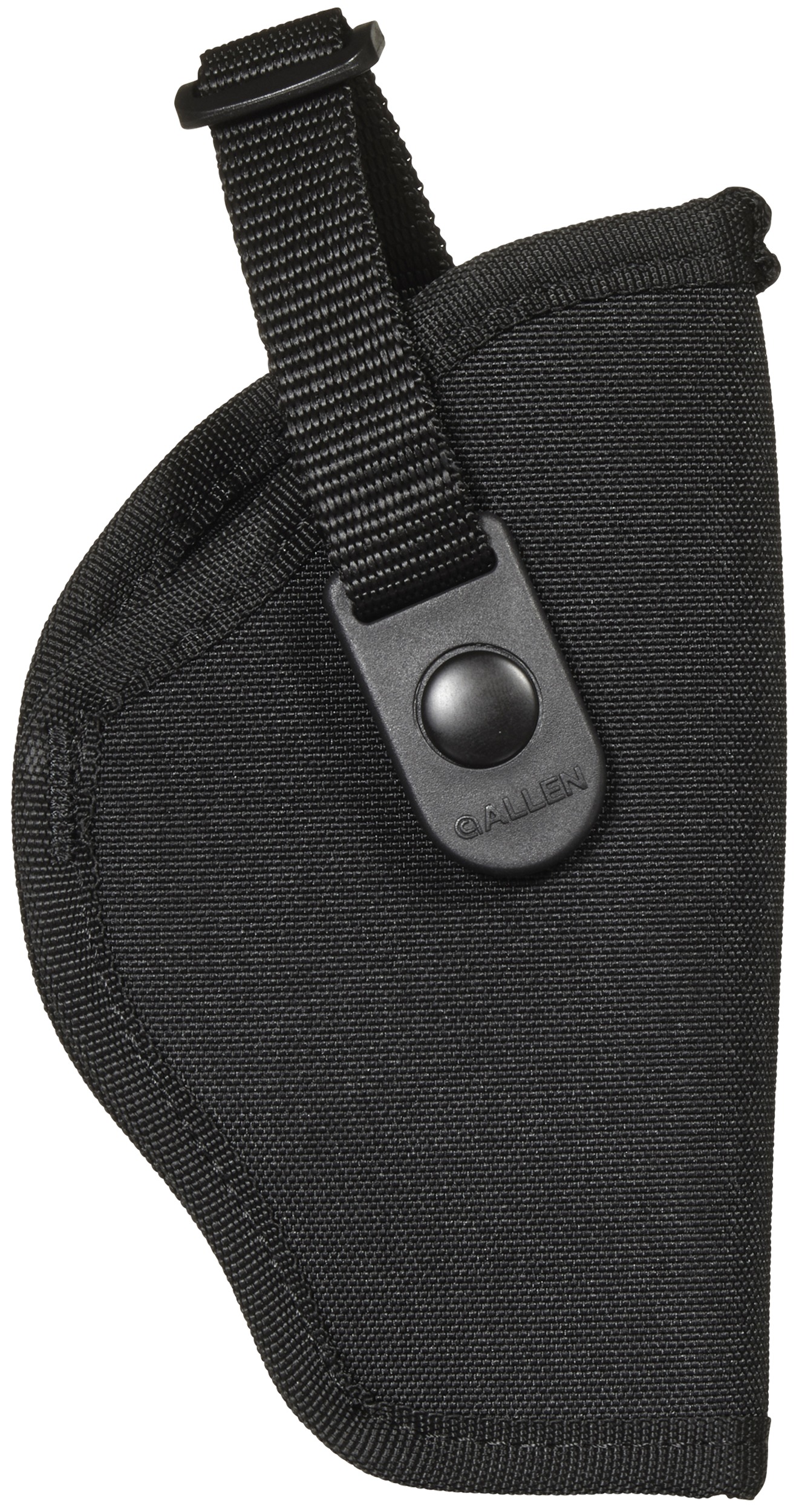 Allen 44807 Cortez  OWB, Size 07, Black Polyester, Belt Loop Compatible w/Glock 17/22, Security-9 Right Hand