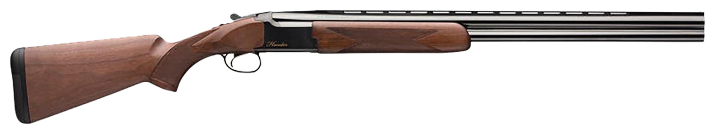 Browning 018258604 Citori Hunter 20 Gauge 28" Barrel 3" 2rd, Blued Barrels & Receiver With Gold Enhancement, Satin American Black Walnut Stock