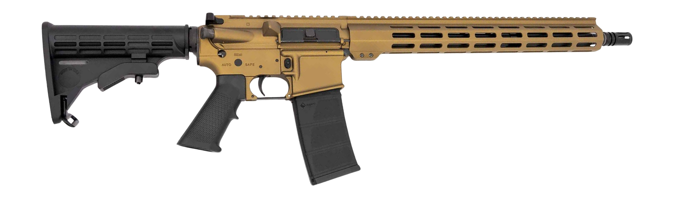 Andro Corp Industries ACI-15 Bravo 5.56 NATO 16" 30rd Burnt Bronze Rifle
