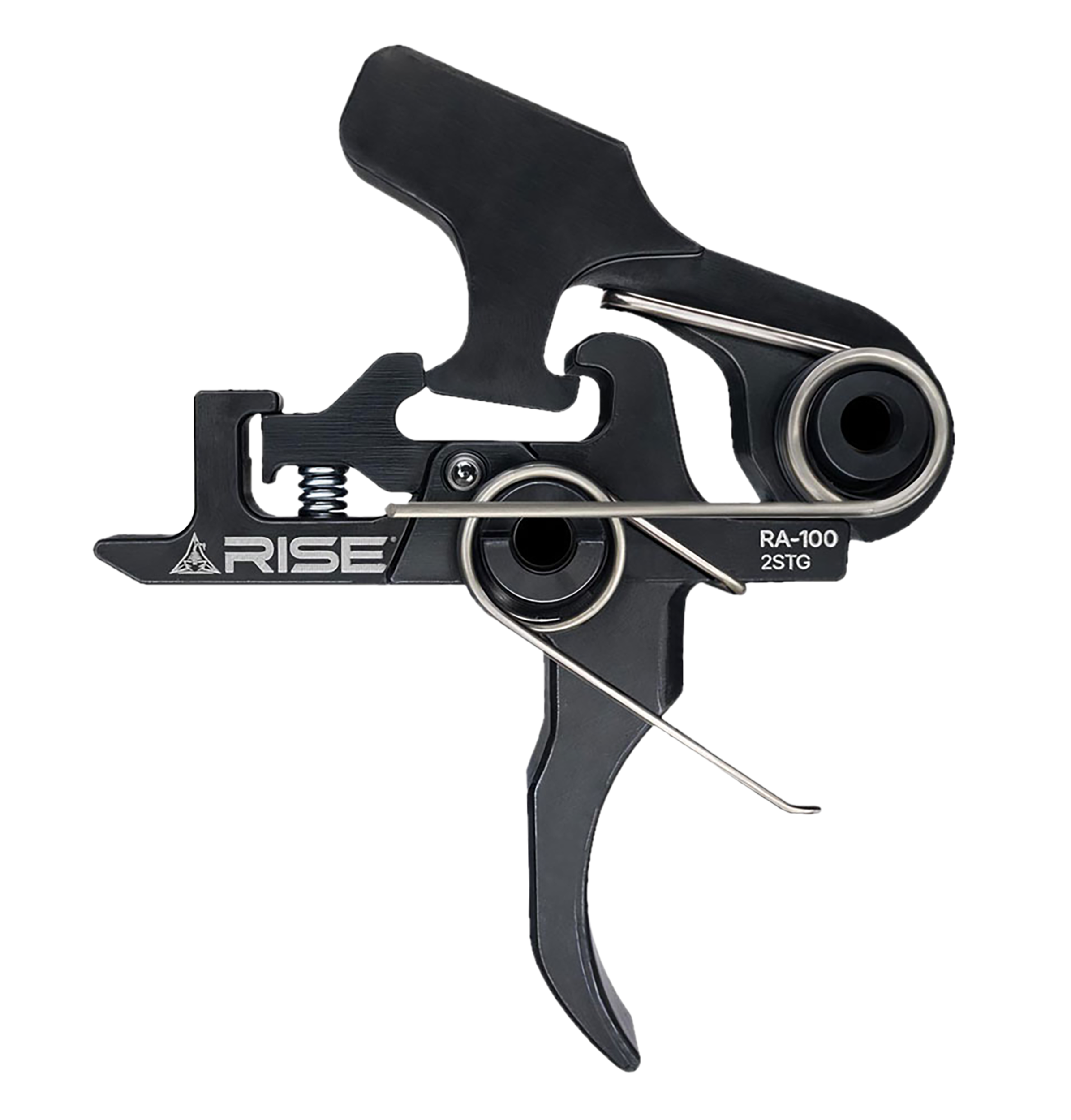 Rise Armament RA100BLK RA-100 Trigger Black Nitride Curved Fits AR-Platform