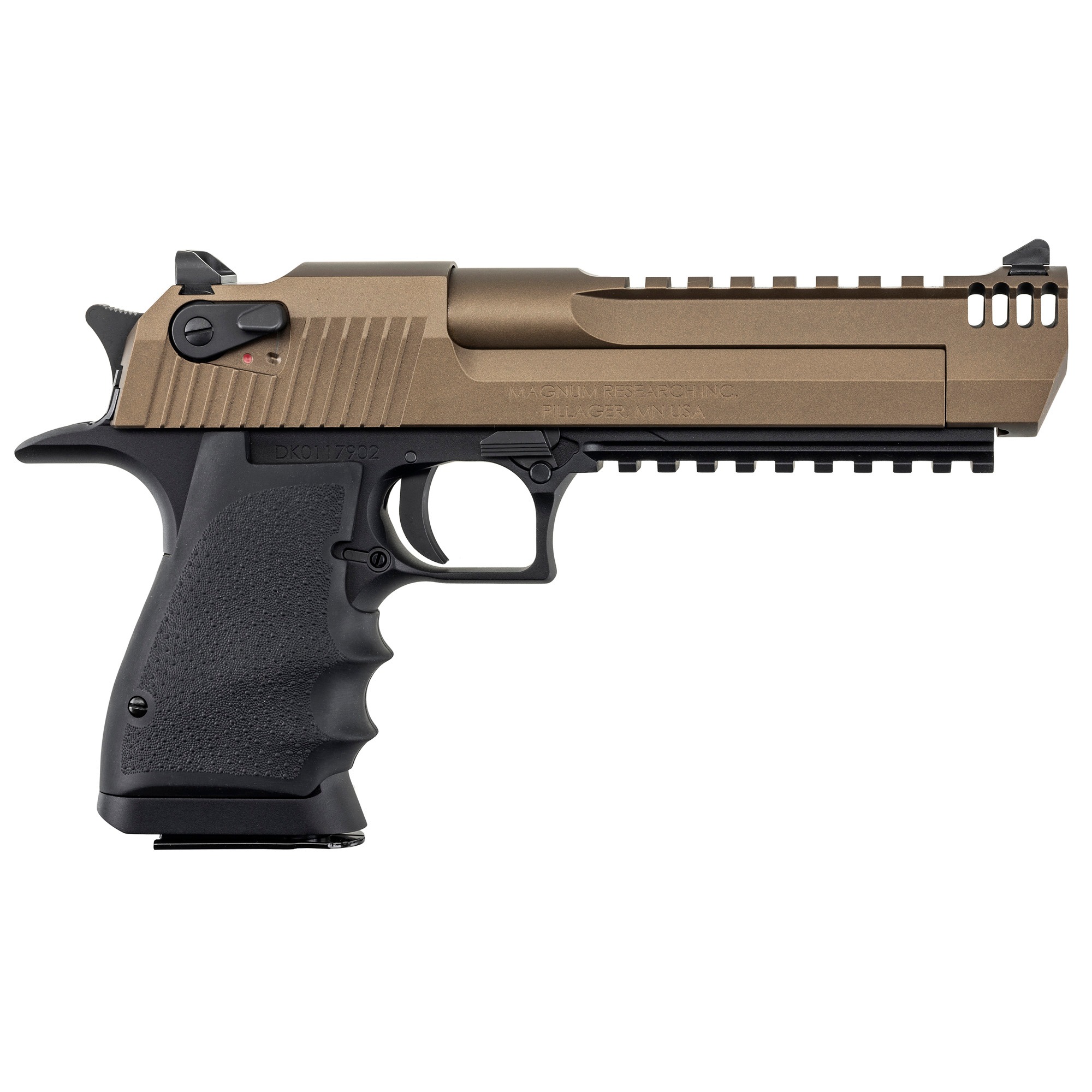 DE L6 44MAG 6" 8RD BURNT BRONZE/BLK