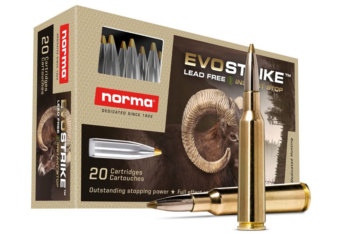 NORMA EVOSTRIKE 7MM REM MAG 127G LEAD FREE 20RD BX