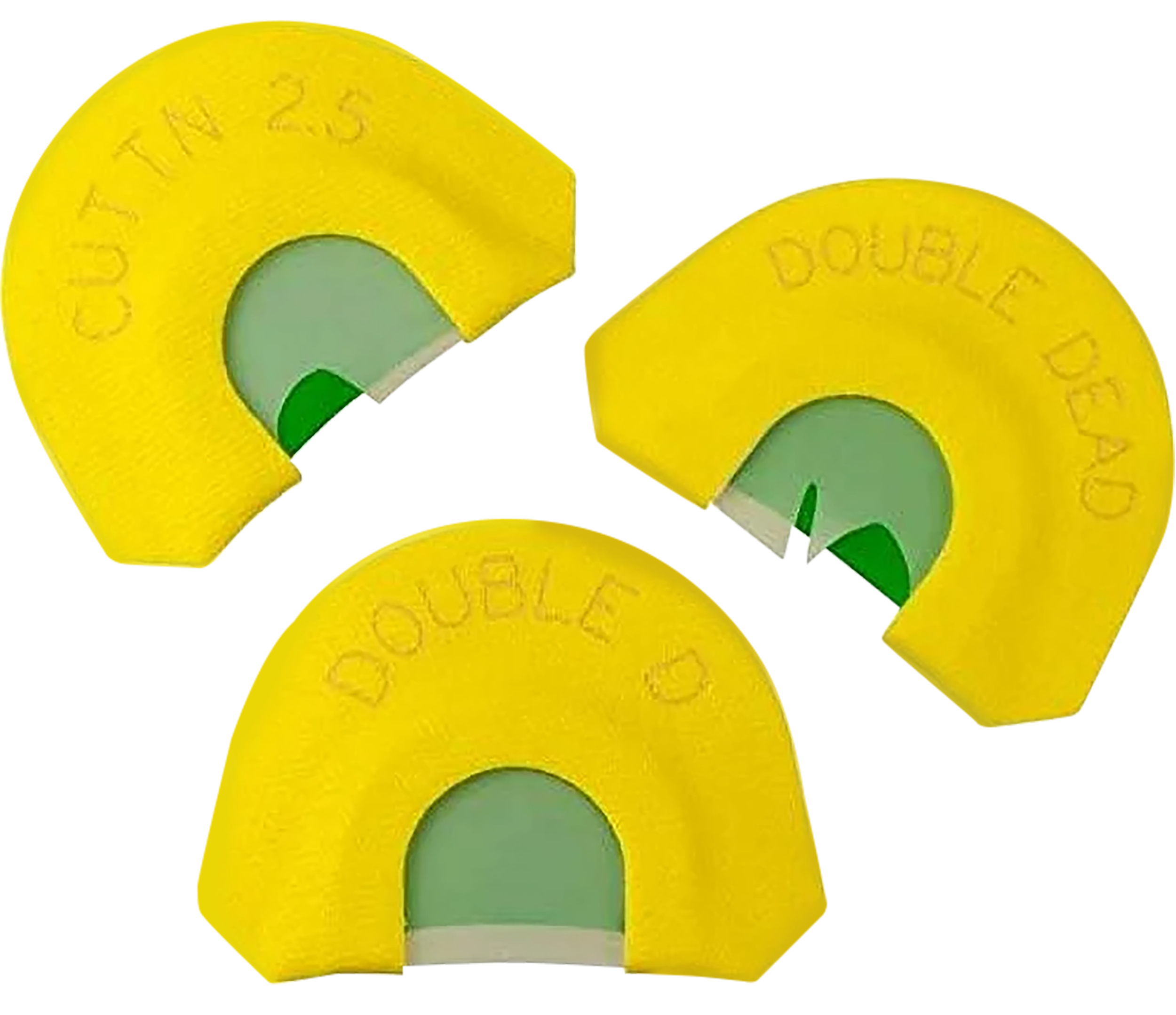HS Strut 05933 Ultimate Starter Pack  Diaphragm Call Attracts Turkeys Yellow 3 Per Pkg