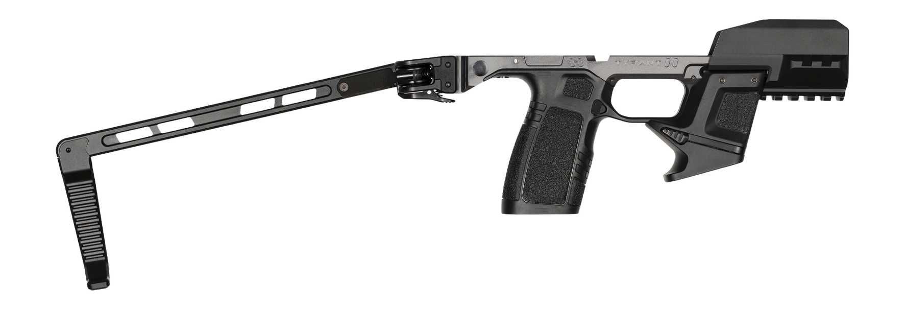 Tyrant CNC TDP365TWSGNMTL Gunmetal Aluminum/Polymer Folding Fits Sig P365