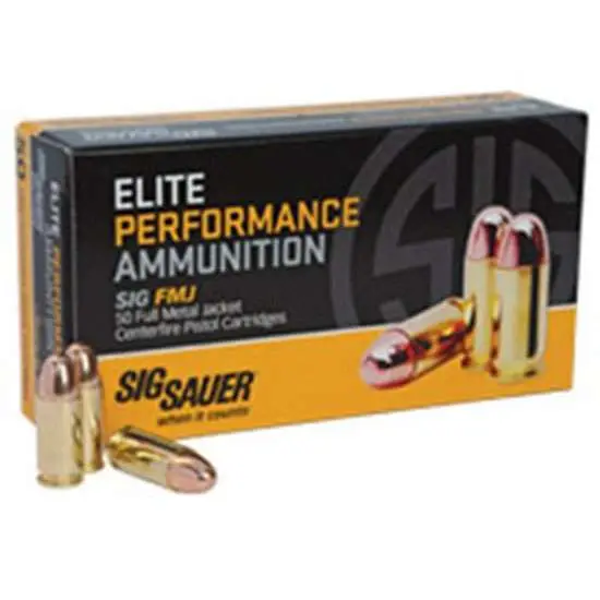 SIG E38SB1 38SPL 125GR FMJ 50RD