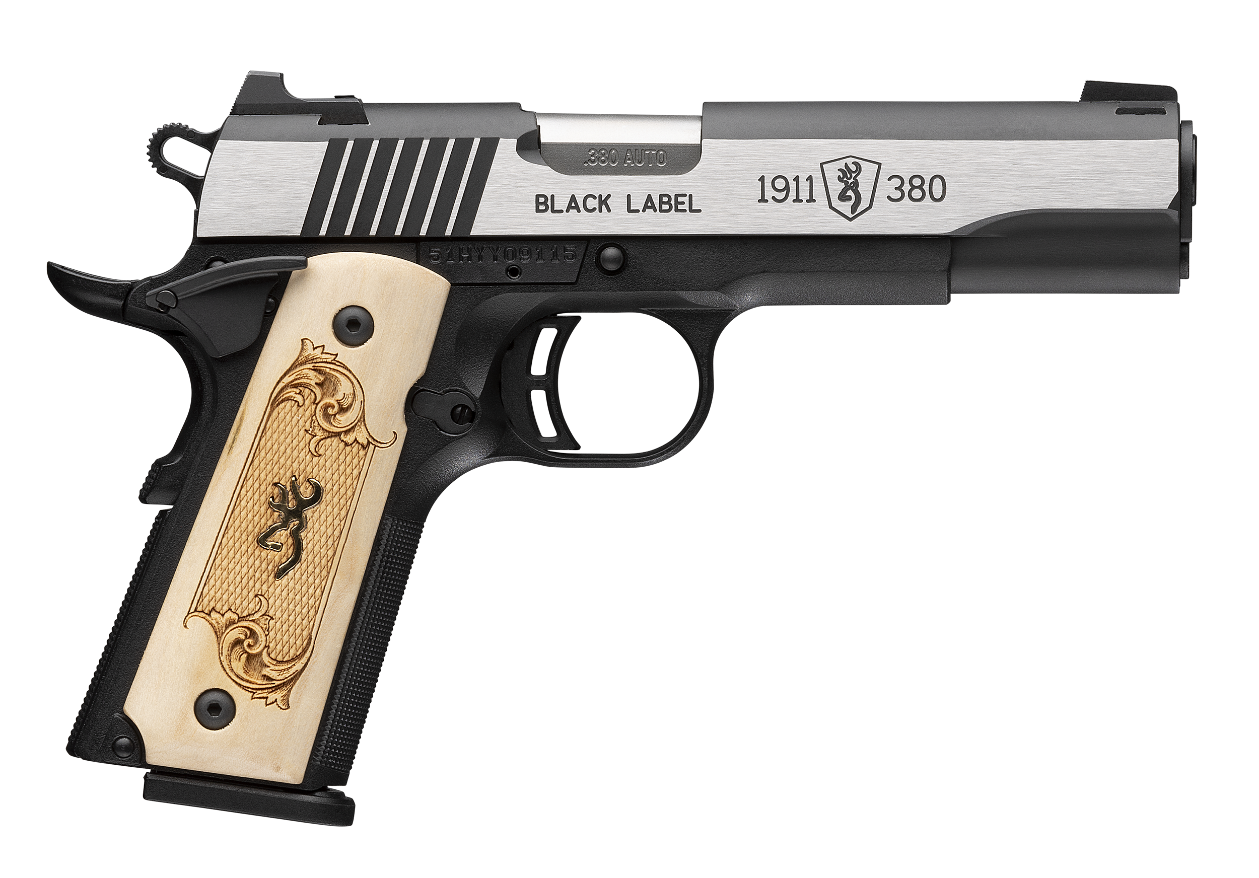 Browning 051998492 1911-380  Full Size Frame 380 ACP