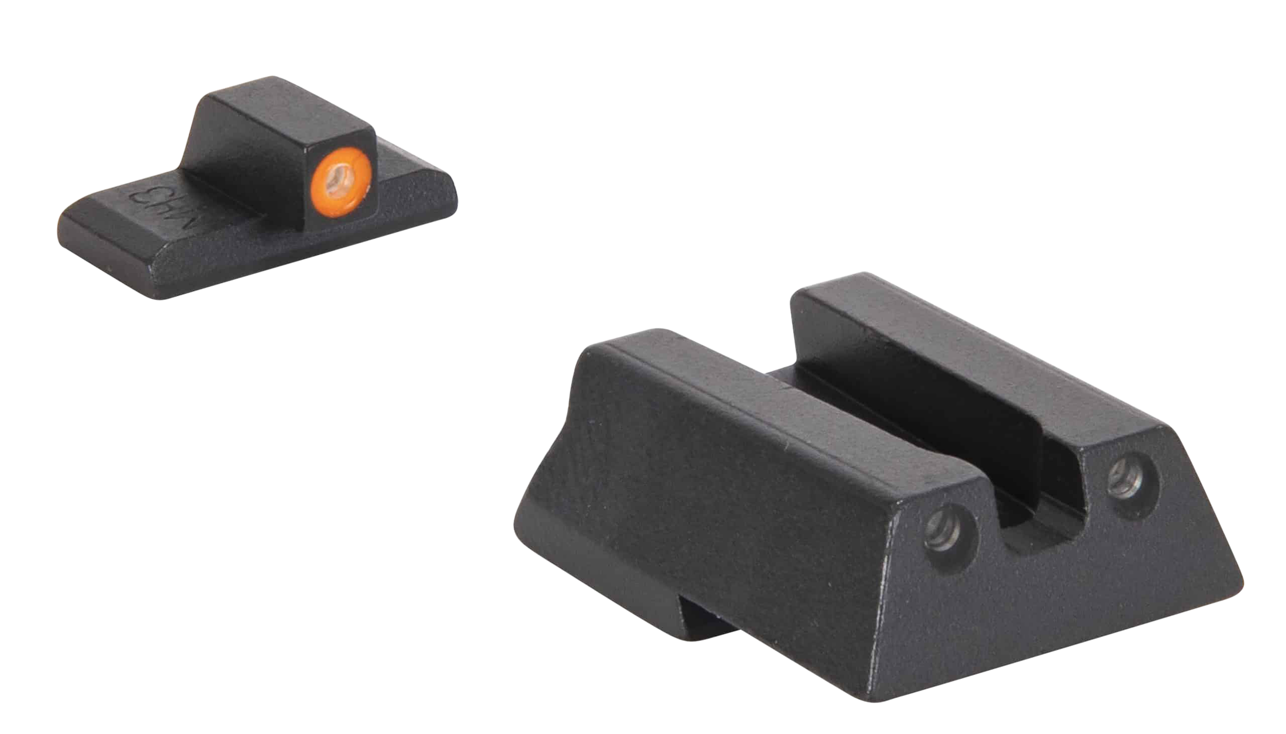 Meprolight USA 415453131 Hyper-Bright Green Tritium Orange Outline Front Sight-Green Tritium Black Outline Rear Sight HK VP9/HK45/HK45C