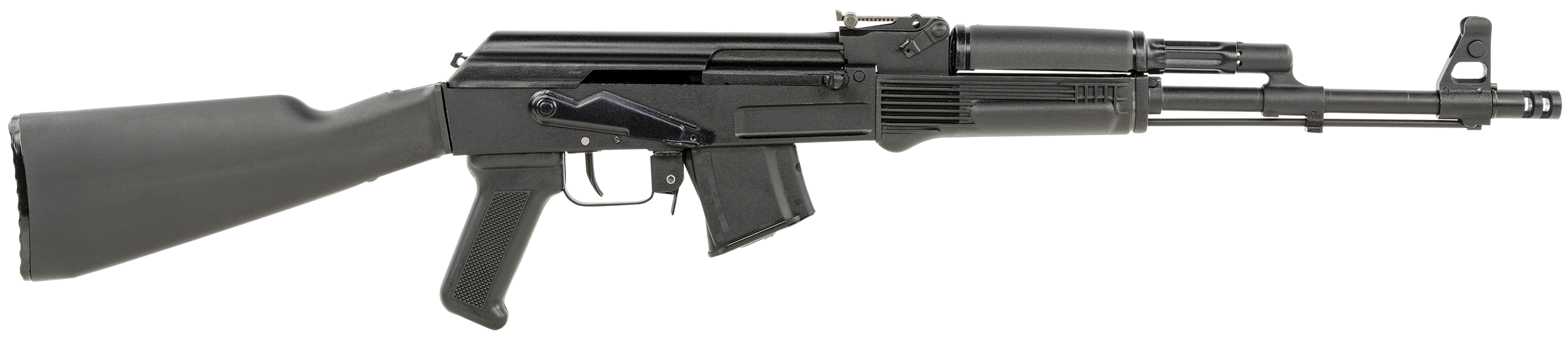 Arsenal SAM7R62 SAM7R  7.62x39mm  10+1 16.25", Black, Polymer Furniture, Muzzle Brake, Ambi Safety, Enhanced FCG, Adj. Sights, Includes Cleaning Kit & Sling