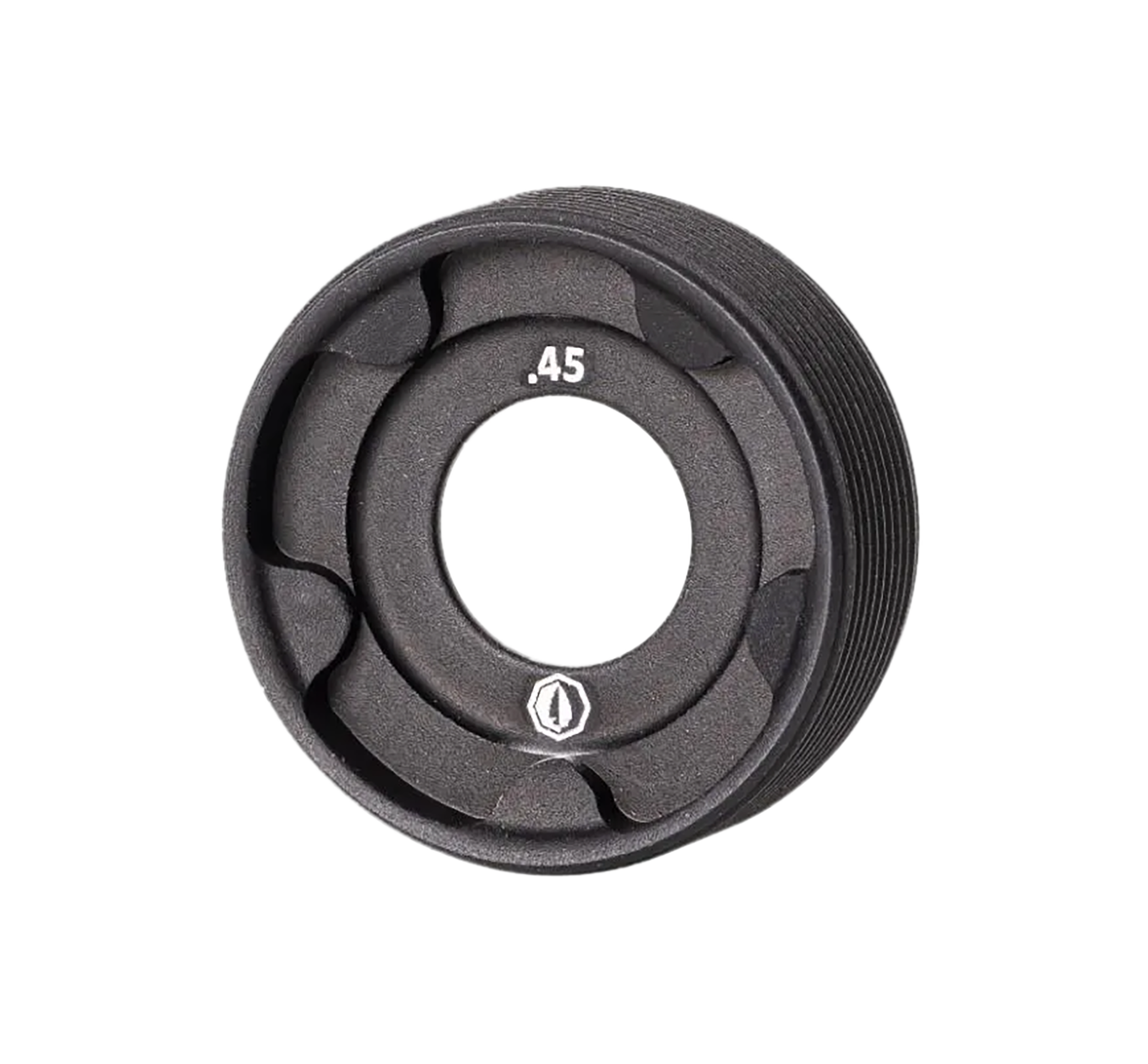 RUGGED SUPPRESSOR FC004 Front Cap  45 ACP Black