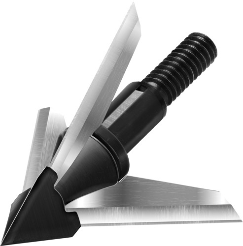 QAD EXODUS BROADHEAD 125GR 1.25" CUT SWEPT BLADE 3PK