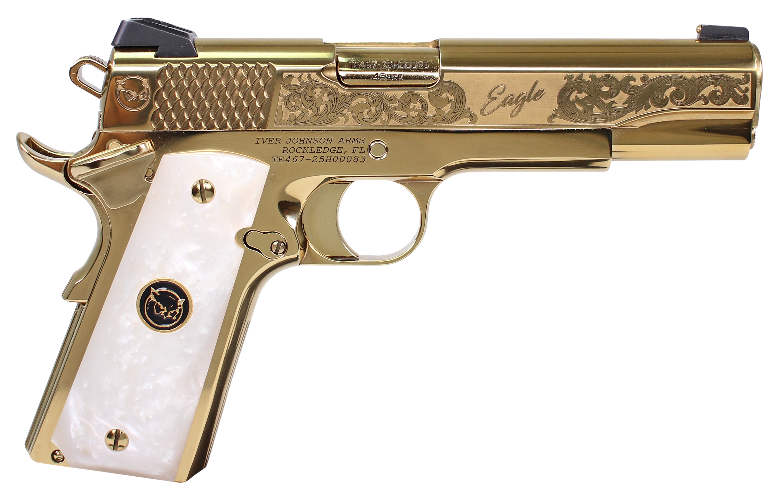 IVER NOBLE EAGLE WP     G2 45 5IN PEARL GRIP