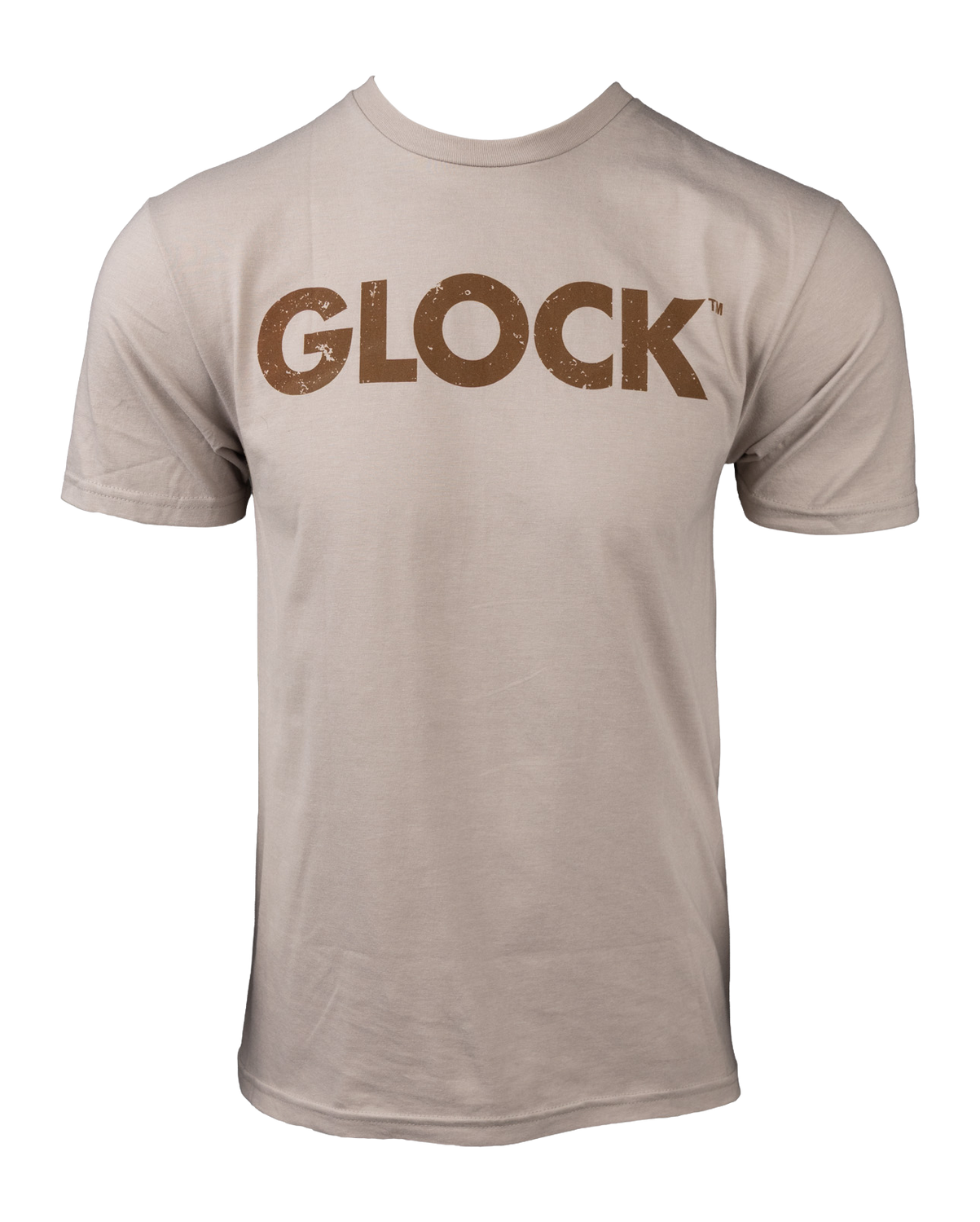 Glock Caliber Short Sleeve T-Shirt Tan 2XL