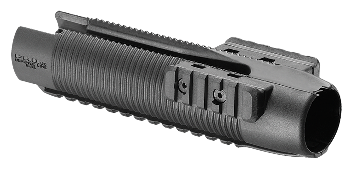 FAB Defense FXPRMO PR-MO Rail System for Mossberg 500/ 590/ Shockwave/ Maverick 88 7.91" OAL Black Reinforced Polymer