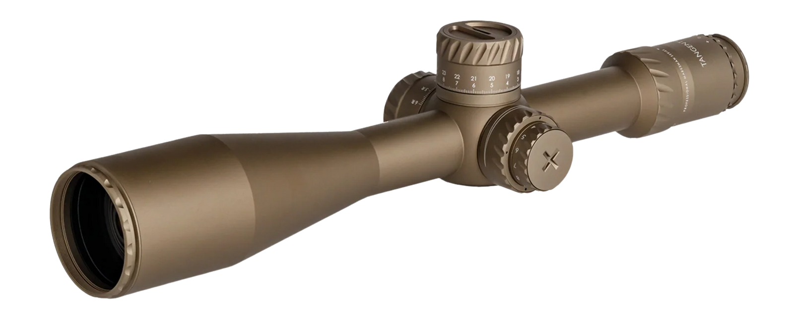 Tangent Theta TT525P 5-25x56mm Gen 3 XR Fine Riflescope Coyote