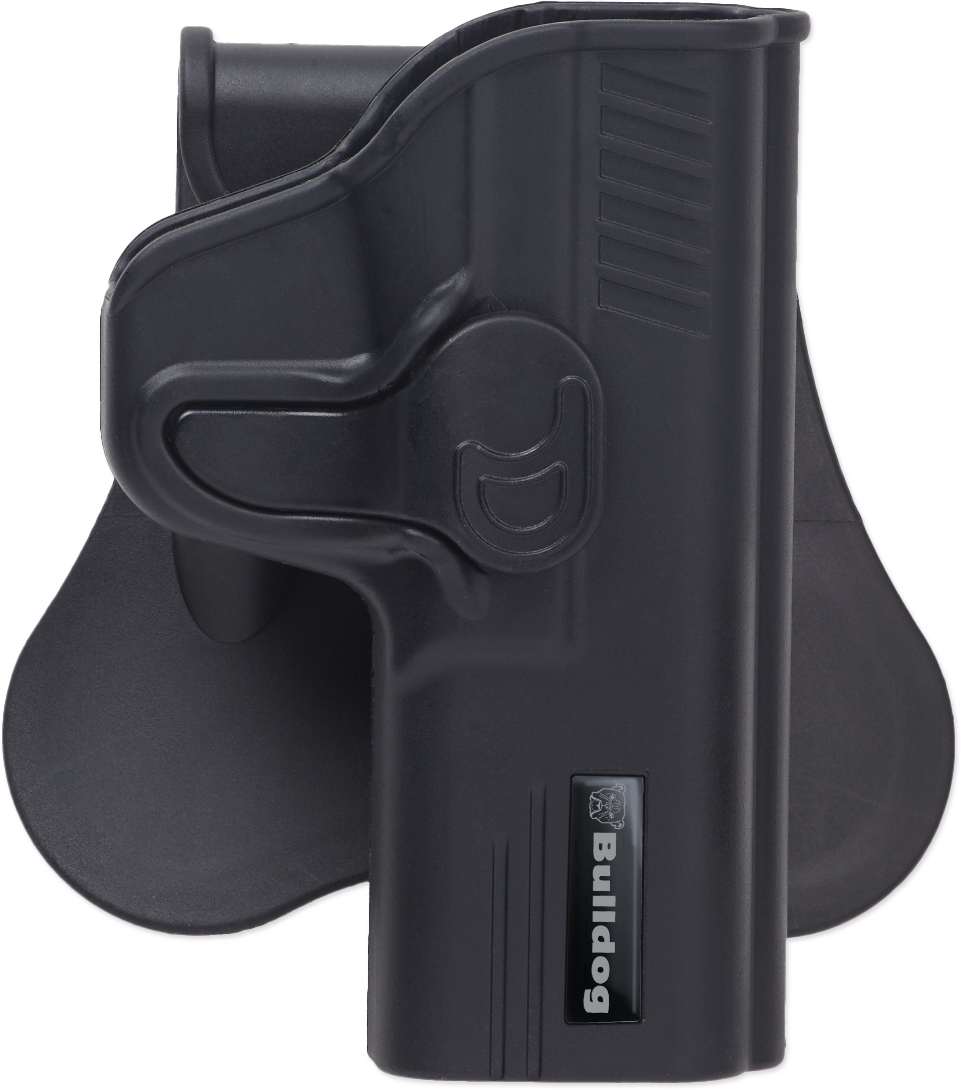 Bulldog RRG19 Rapid Release OWB Black Polymer Paddle Compatible w/Glock 19/23/32 Right Hand