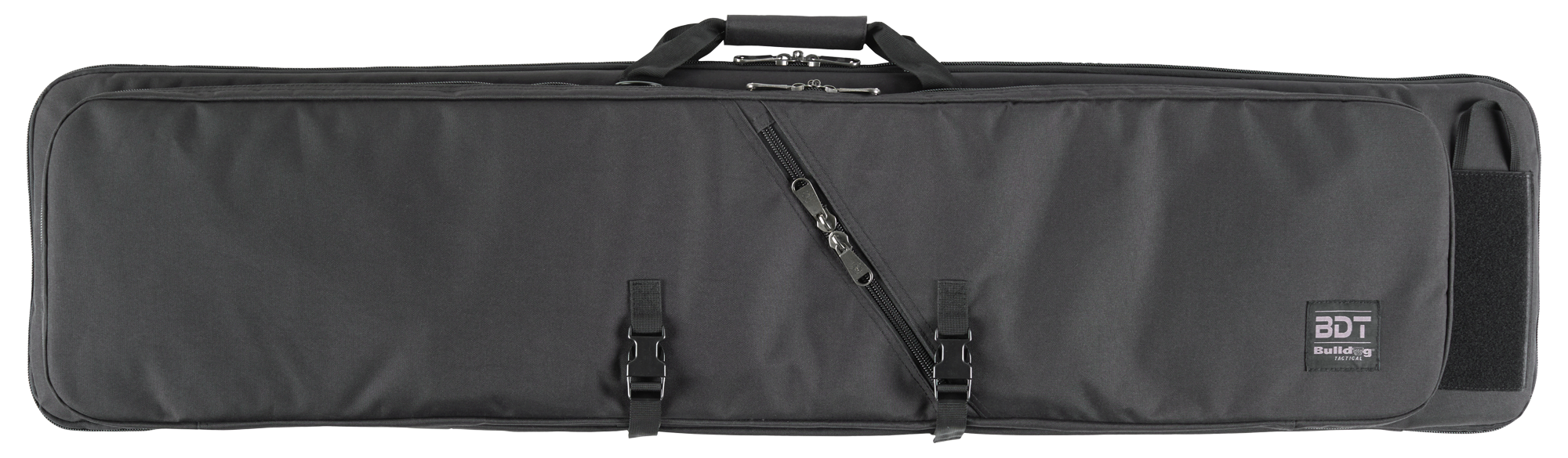 Bulldog  Two Gun Double Gun Case 52" Black Nylon for 2 Long Guns
