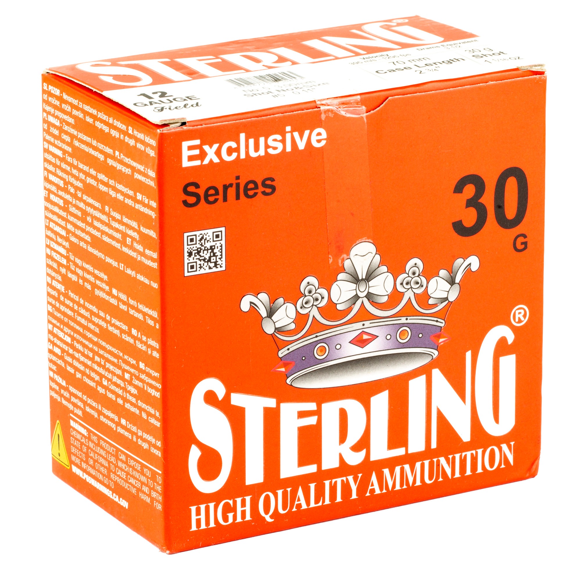 STERLING EXCLSV 12GA 2.75" #5 25/250